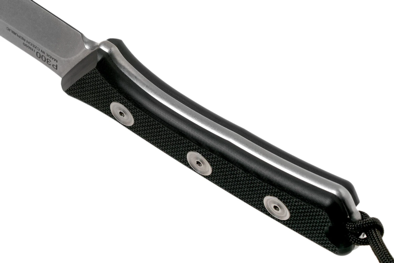 ANV P300 N690, Black G10 P300-015, Black Leather Sheath, Cuchillo De Supervivencia 6 ANV P300 N690, Black G10 P300-015, Black Leather Sheath, Cuchillo De Supervivencia - Imagen 4