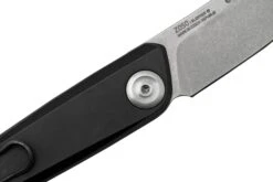 ANV Z050 Sleipner, Black Handle, Z050-001, Navaja Slipjoint -Knives And Tools Comercio ANVZ050 001 05 anv