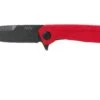 ANV Z100 Sleipner, Linerlock, G10, DLC, Red, ANVZ100-025 Navaja
