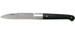 Laguiole En Aubrac Sauveterre 9 Cm Guillochees De Madera De ébano, Cuchillo De Caballero