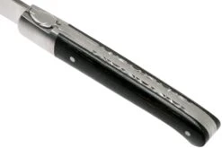 Laguiole En Aubrac Sauveterre 9 Cm Guillochees De Madera De ébano, Cuchillo De Caballero -Knives And Tools Comercio AULSAUV EB GUI 07 laguiole en aubrac