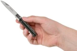 Laguiole En Aubrac Sauveterre 9 Cm Guillochees De Madera De ébano, Cuchillo De Caballero -Knives And Tools Comercio AULSAUV EB GUI 08 laguiole en aubrac