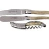 Laguiole En Aubrac Set De Cuchillos Para Vino Y Queso 3-unidades Cuerno, SFV99PCIH -Knives And Tools Comercio AUSFV99PCIH 01 laguiole en aubrac ausfv99pcih 01