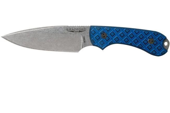 Bradford Guardian 3FE, Black Blue Guardian 3 M390, Sabre Stonewashed, False Edge 3FE-013 3 Bradford Guardian 3FE, Black Blue Guardian 3 M390, Sabre Stonewashed, False Edge 3FE-013