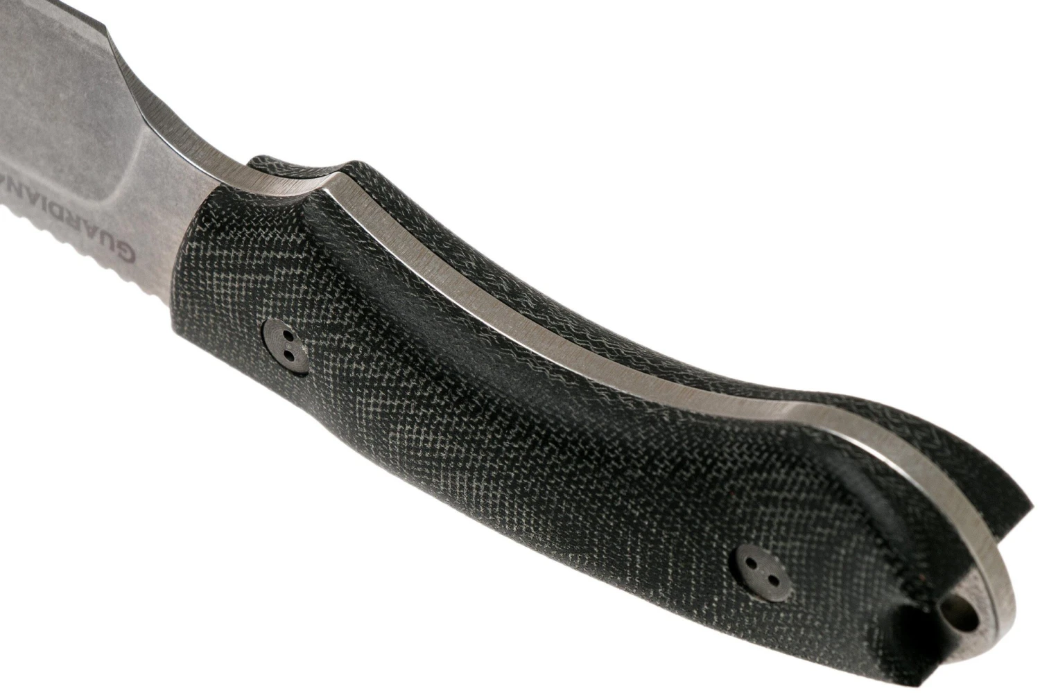 Bradford Guardian 4FE, 3D Black Micarta Guardian 4 M390, Sabre Stonewashed False Edge 4FE-101 6 Bradford Guardian 4FE, 3D Black Micarta Guardian 4 M390, Sabre Stonewashed False Edge 4FE-101 - Imagen 4