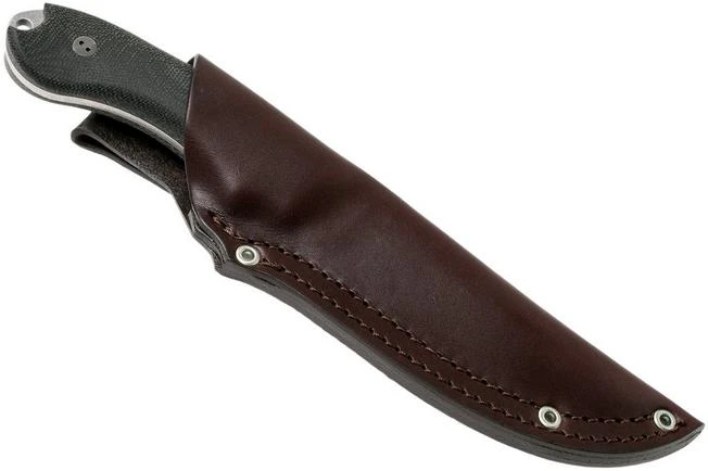 Bradford Guardian 4FE, 3D Black Micarta Guardian 4 M390, Sabre Stonewashed False Edge 4FE-101 9 Bradford Guardian 4FE, 3D Black Micarta Guardian 4 M390, Sabre Stonewashed False Edge 4FE-101 - Imagen 7