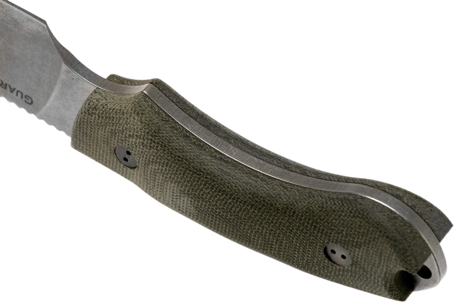 Bradford Guardian 4, 3D OD Green Micarta Guardian 4 CPM 3V, Full Flat Stonewashed 4FH-102-3V 6 Bradford Guardian 4, 3D OD Green Micarta Guardian 4 CPM 3V, Full Flat Stonewashed 4FH-102-3V - Imagen 4