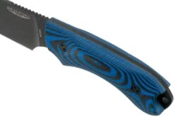 Bradford Guardian 4 3D Black/Blue Full Height Grind, Black DLC M390 -Knives And Tools Comercio BDK 4FH 113B M390 05 bradford knives