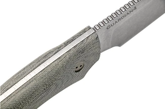 Bradford Guardian 4, 3D Black Micarta, CPM-3V Sabre Stonewashed 4S-101-3V 7 Bradford Guardian 4, 3D Black Micarta, CPM-3V Sabre Stonewashed 4S-101-3V - Imagen 5