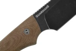 Bradford Knives Guardian 5, 5S-104N-3V, 3D Natural Micarta, CPM-3V, Sabre Grind, Nimbus Blackwashed Finish, Cuchillo Fijo -Knives And Tools Comercio BDK 5S 104N 3V 05 bradford