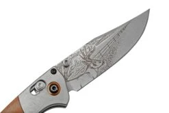 Benchmade Mini Crooked River Whitetail Limited Edition Artist Series 15085-2202, Navaja De Caza, Casey Underwood Diseño 13 Benchmade Mini Crooked River Whitetail Limited Edition Artist Series 15085-2202, Navaja De Caza, Casey Underwood Diseño -Knives And Tools Comercio BE15085 2202 06 benchmade