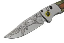 Benchmade Mini Crooked River Mallard Limited Edition Artist Series 15085-2203, Navaja De Caza, Casey Underwood Diseño -Knives And Tools Comercio BE15085 2203 03 benchmade