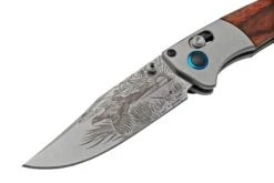 Benchmade Mini Crooked River Pheasant Limited Edition Artist Series 15085-2204, Navaja De Caza, Casey Underwood Diseño -Knives And Tools Comercio BE15085 2204 04 benchmade