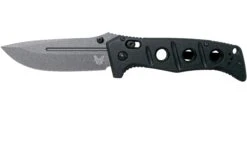 Benchmade 275GY-1 Sibert Adamas Black G10, Tungsten Grey Navaja, Shane Sibert Design