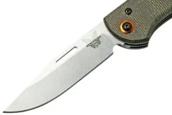 Benchmade Weekender 317-1 Green Canvas Micarta, Slipjoint Navaja -Knives And Tools Comercio BE317 1 03 benchmade