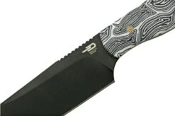 Bestech Heidi Blacksmith M390 Black DLC, Black White G10, BFK01G Knivesandtools Exclusive Navaja -Knives And Tools Comercio BHBFK01G 05 bestech