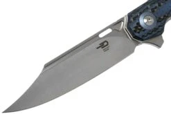 Bestech Fanga Blue G10 & Carbonfiber BG18E Navaja -Knives And Tools Comercio BHBG18E 03 bestech