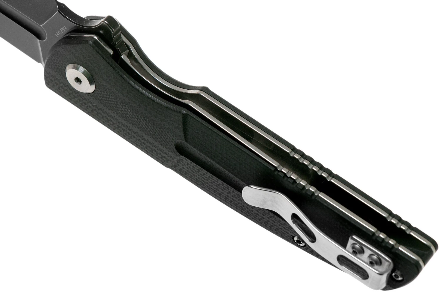 Bestech Fin BG34A-3 Black Stonewashed, Negro G10 Navaja 7 Bestech Fin BG34A-3 Black Stonewashed, Negro G10 Navaja - Imagen 5