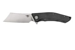 Bestech Cubis BG42A Stonewashed & Satin, Black Micarta, Navaja