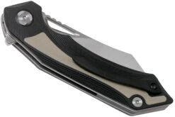 Bestech Kasta BG45B Black Beige G10, Two Tone Satin Navaja, Diseño Kombou -Knives And Tools Comercio BHBG45B 04 bestech