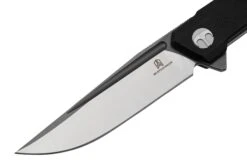 Bestechman Dundee BMK01D, Black G10, Satin D2 With Dark Coating, Navaja, Diseño De Ostap Hel -Knives And Tools Comercio BHBMK01D 03 bestechman