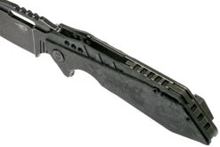 Bestech Shodan BT1910D Carbonfiber Black Stonewash Navaja, Todd Knife & Tool Design -Knives And Tools Comercio BHBT1910D 07 bestech