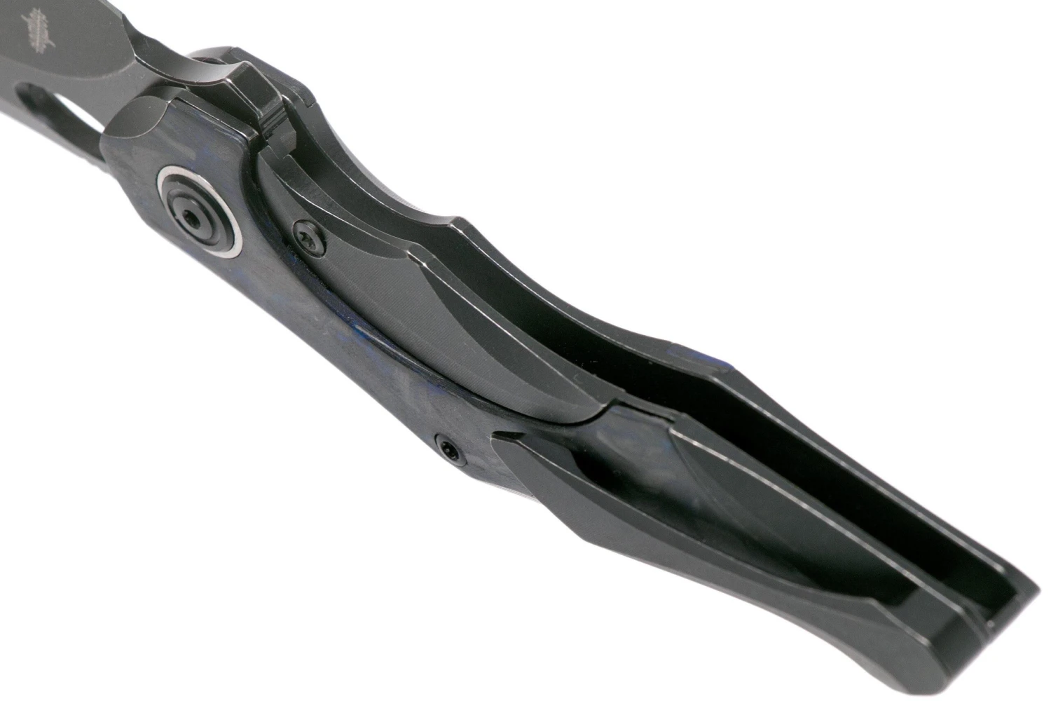 Bestech Nogard BT2105B Black Titanium, Blue Marble Fibra De Carbono Navaja, Kombou Design 7 Bestech Nogard BT2105B Black Titanium, Blue Marble Fibra De Carbono Navaja, Kombou Design - Imagen 5