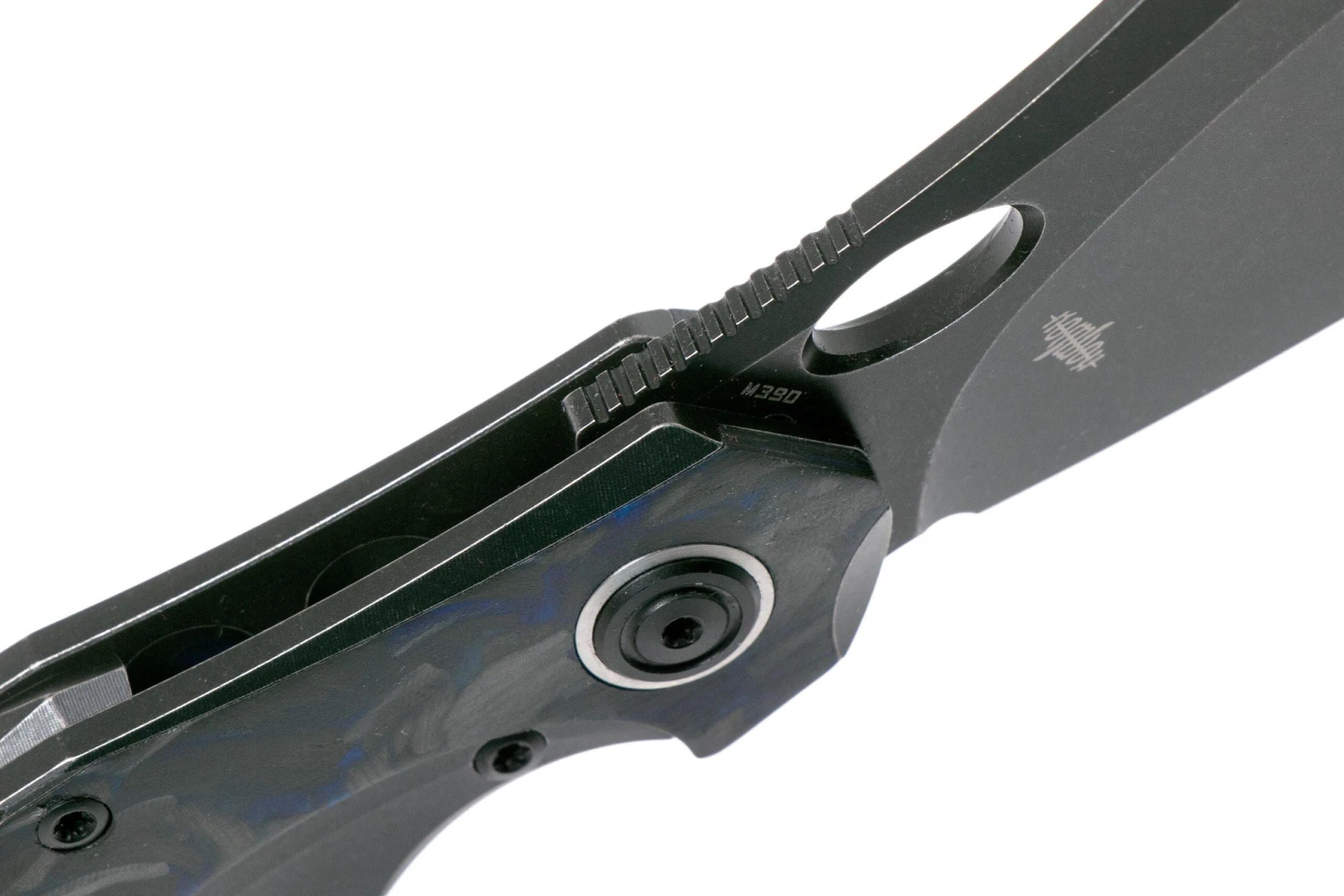 Bestech Nogard BT2105B Black Titanium, Blue Marble Fibra De Carbono Navaja, Kombou Design 8 Bestech Nogard BT2105B Black Titanium, Blue Marble Fibra De Carbono Navaja, Kombou Design - Imagen 6