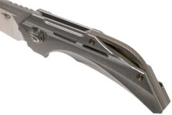 Bestech Vigil BT2201A Grey Blasted Titanium, Satin Navaja, Diseño Kombou -Knives And Tools Comercio BHBT2201A 07 bestech