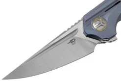 Bestech Vigil BT2201B Blue Blasted Titanium, Satin Navaja, Diseño Kombou -Knives And Tools Comercio BHBT2201B 03 bestech