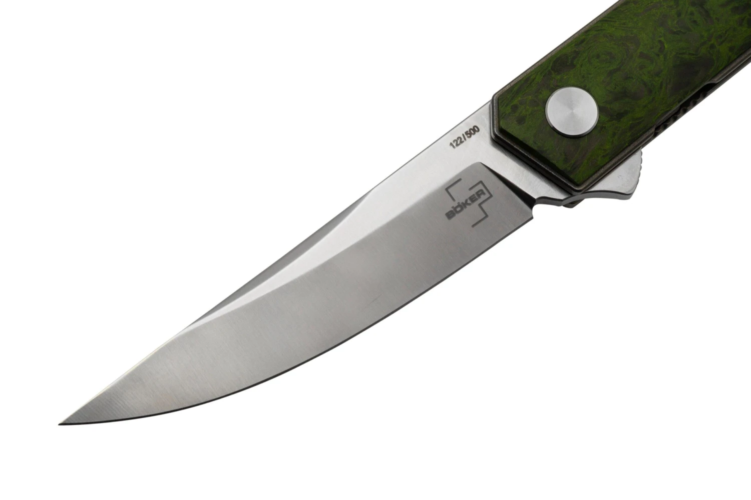 Böker Plus Kwaiken Mini Limited 01BO497, FatCarbon Navaja, Lucas Burnley Design 5 Böker Plus Kwaiken Mini Limited 01BO497, FatCarbon Navaja, Lucas Burnley Design - Imagen 3