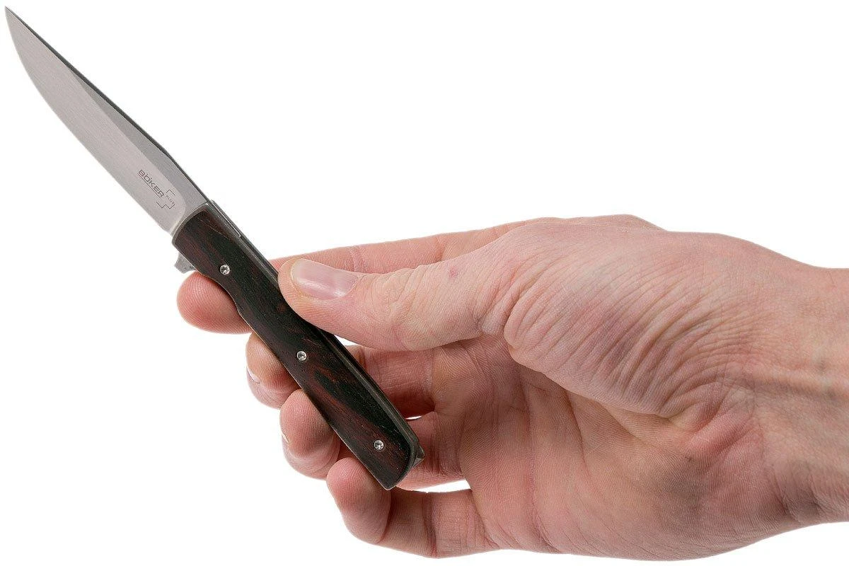 Böker Plus Urban Trapper Petite Cocobolo 01BO784 Navaja, Brad Zinker Design 9 Böker Plus Urban Trapper Petite Cocobolo 01BO784 Navaja, Brad Zinker Design - Imagen 7