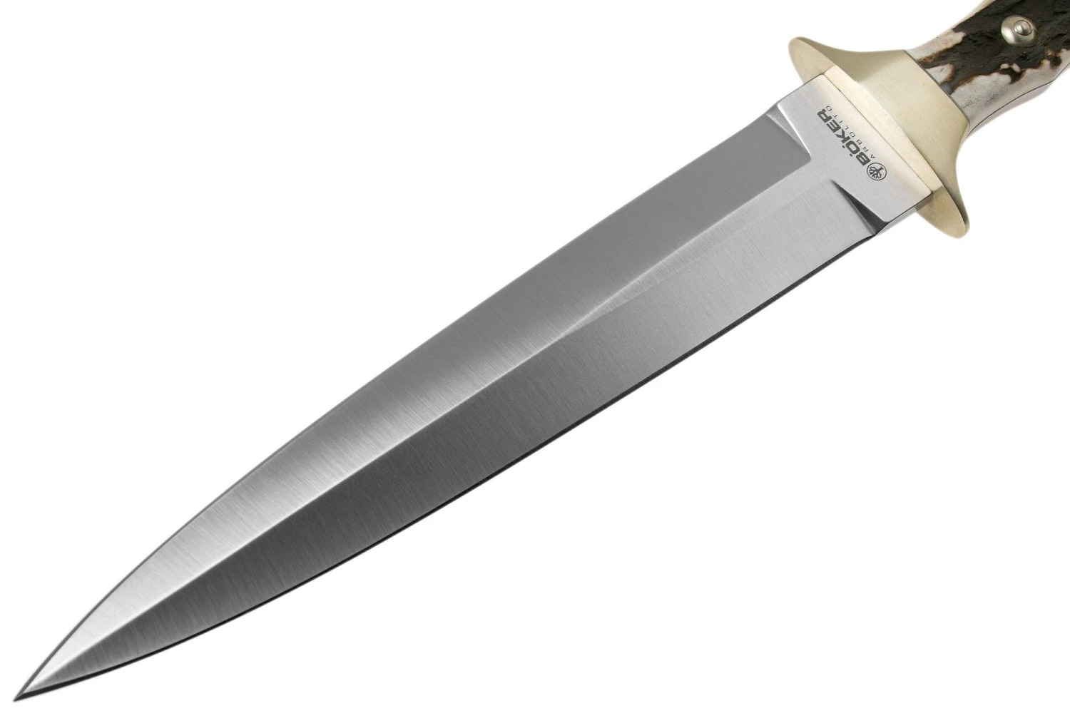 Böker Arbolito Colmillo Stag 02BA918HH Daga, Cuerno De Ciervo 5 Böker Arbolito Colmillo Stag 02BA918HH Daga, Cuerno De Ciervo - Imagen 3