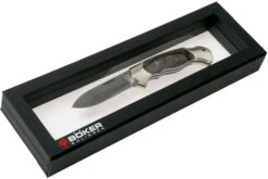 Böker Scout Spearpoint Curly Birch Damascus 112202DAM Madera De Raíz De Abedul, Navaja -Knives And Tools Comercio BO112202DAM 08 boker