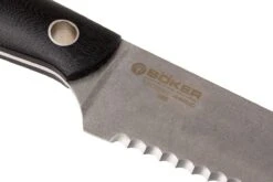 Böker 130281 Saga Cuchillo De Pan 23cm, Stonewash Finish -Knives And Tools Comercio BO130281 04 boker saga bo130281 04