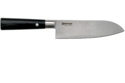 Böker Damast Black Santoku 17 Cm 130417DAM 10 Böker Damast Black Santoku 17 Cm 130417DAM -Knives And Tools Comercio BO130417DAM 02 boker damast