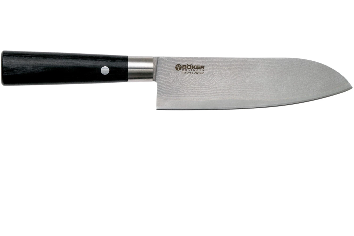 Böker Damast Black Santoku 17 Cm 130417DAM 4 Böker Damast Black Santoku 17 Cm 130417DAM - Imagen 2