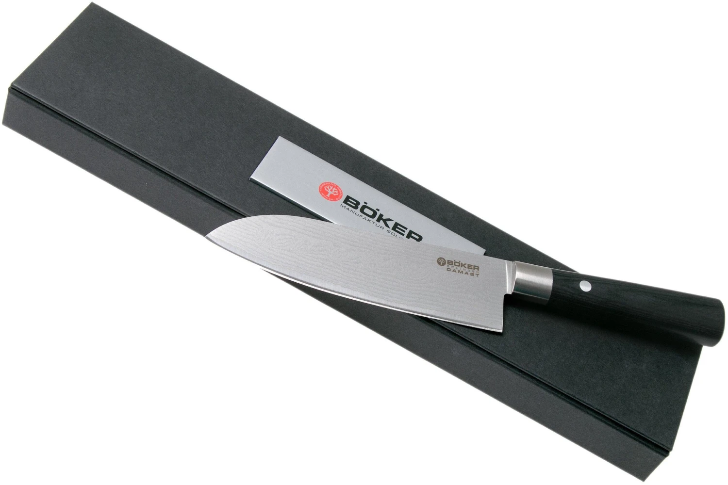 Böker Damast Black Santoku 17 Cm 130417DAM 9 Böker Damast Black Santoku 17 Cm 130417DAM - Imagen 7