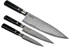 Böker Damast Black Juego De Cuchillos 3-unidades, 130420SET 6 Böker Damast Black Juego De Cuchillos 3-unidades, 130420SET -Knives And Tools Comercio BO130420SET 02 boker bo130420set 02