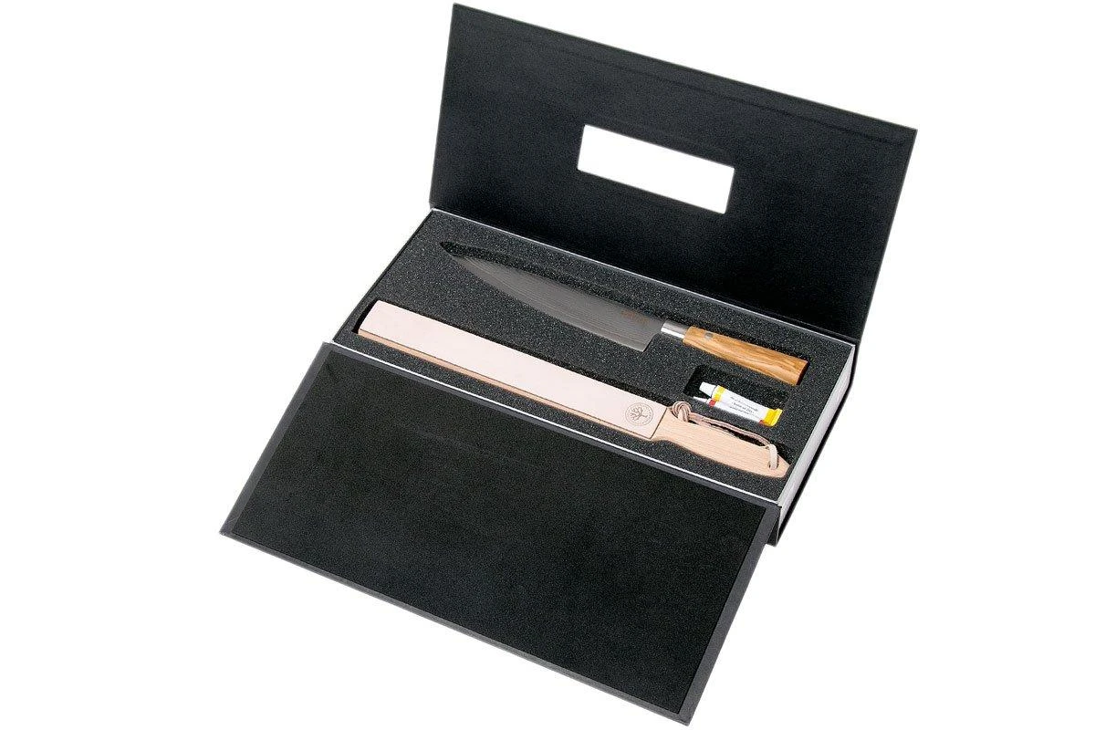 Böker Damast Olive Set De Regalo 2-unidades - 130600SET 4 Böker Damast Olive Set De Regalo 2-unidades - 130600SET - Imagen 2