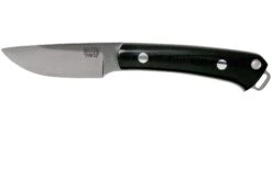 Bark River Mini Fox River CPM 3V Black Canvas Micarta Cuchillo De Caza
