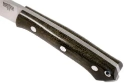 Bark River Fox River A2, Green Canvas Micarta Cuchillo De Caza -Knives And Tools Comercio BRK01 113GNC 05 bark river brk01 113gnc 05