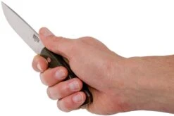 Bark River Highland Special A2, Green Canvas Micarta Cuchillo De Exterior -Knives And Tools Comercio BRK01 131GNC 06 bark river