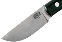 Bark River Woodland Special Black Canvas Micarta, EDC-fixed -Knives And Tools Comercio BRK01 132BRKC 03 bark river