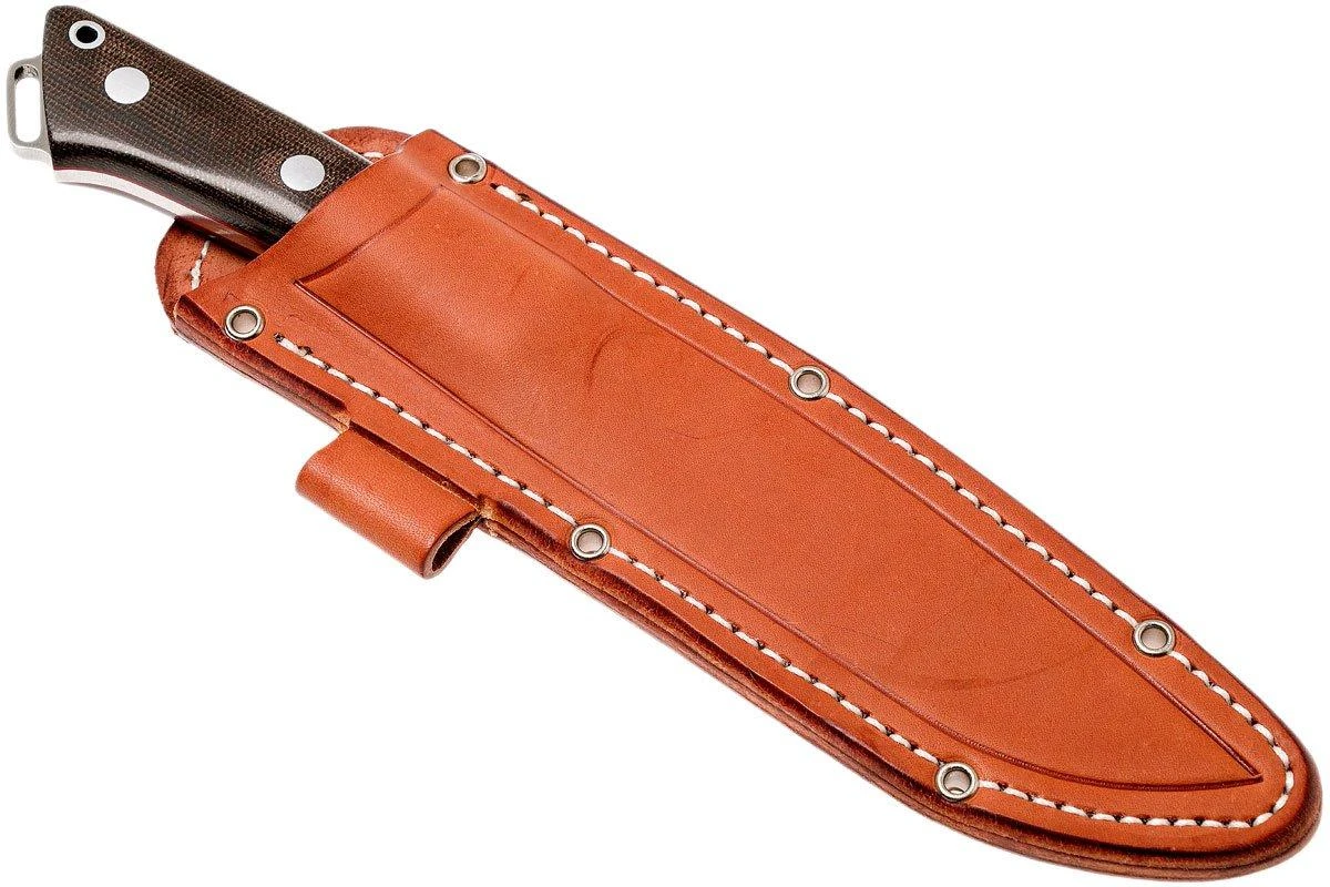 Bark River Fox River II LT CPM 3V, Green Canvas Micarta, Red Liners 9 Bark River Fox River II LT CPM 3V, Green Canvas Micarta, Red Liners - Imagen 7