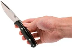 Bark River North Country EDC CPM 154, Black Canvas Micarta, Pines De Mosaico -Knives And Tools Comercio BRK02 054BRKC MP 06 bark river brk02 054brkc mp 06