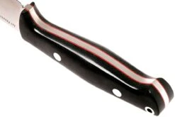 Bark River North Country EDC CPM 154, Black Canvas Micarta, Red Liners -Knives And Tools Comercio BRK02 054BRKC RL 04 bark river brk02 054brkc rl 04