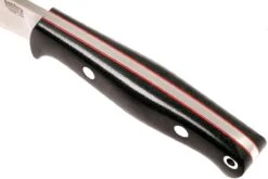 Bark River North Country EDC CPM 154, Black Canvas Micarta, Red Liners -Knives And Tools Comercio BRK02 054BRKC RL 05 bark river brk02 054brkc rl 05