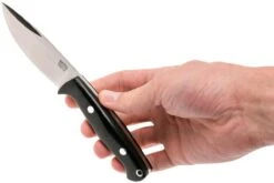 Bark River North Country EDC CPM 154, Black Canvas Micarta -Knives And Tools Comercio BRK02 054BRKC 06 bark river brk02 054brkc 06