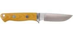 Bark River Huntsman A2, Antique Ivory Micarta, Red Liners -Knives And Tools Comercio BRK02 111AIVRL 02 bark river brk02 111aivrl 02